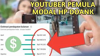 Jadi Youtuber Pemula Modal Hp